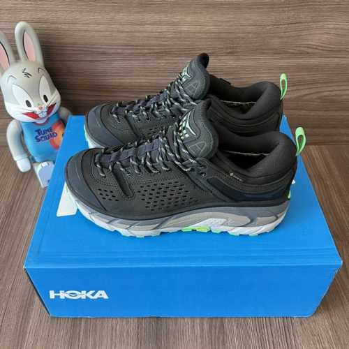 当天现货 顶级版本Hoka One One Tor Ultra Low托亚潮流户外功能鞋男女同款黑灰色。 码数：36-46码 含半码 编码: 310-Bzst