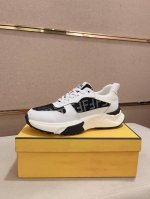 工厂价 Fendi芬迪 新款鞋面进口牛皮面料 内里进口羊皮内里 。原版大底开模，每一位男士的身份衬托，上脚大气稳重高端定制专柜原版复刻不管风吹雨打鞋楦不变，经得