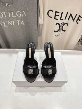高版本出厂 Casadei 卡桑帝 2025 Ss 夏季新品蝴蝶结高跟鞋拖鞋 f W25最性感鞋子 Casadei 亮相米兰时装周 绝美高跟鞋 独家品牌辨识度的 - 点击图像关闭
