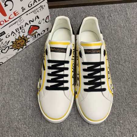 DG 男士休闲鞋，高端品质，专柜同步，版型对比原版，鞋面进口牛皮配3D打印和手绘工艺，内里垫脚全牛皮，精致奢华，码数：38–45 45订做 ， - 点击图像关闭