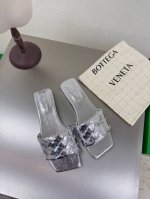 工厂p价p 顶级高端版本 代购品质 原版开发 Bottega Veneta2025Ss新品爆款夏季方头parco平底穆勒凉拖鞋 Bv新款全真小结编织装饰抢手大爆