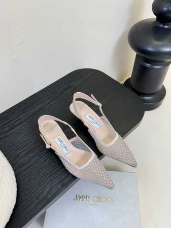 jimmy Choo 周仰杰25春夏新品网纱烫钻方头小猫跟拖鞋 Jc经典水晶烫钻网纱高跟鞋 超级仙的一款啊 美得让人窒息 超闪昂贵施华洛世奇水晶钻 Bling - 点击图像关闭