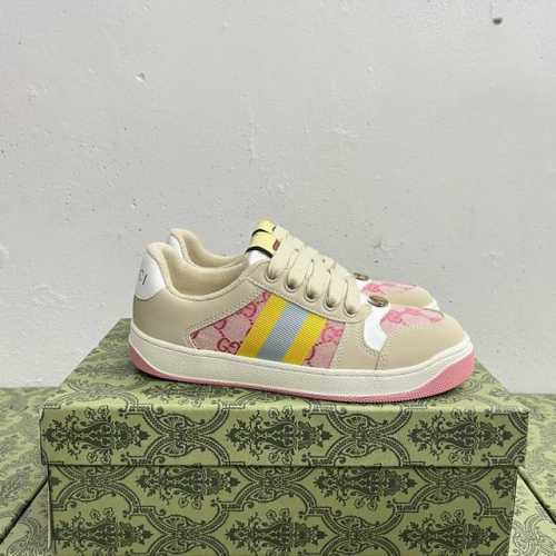 橙子出厂价p 跑量主推款 Gucci 古驰小脏鞋系列 经典原型复古百搭做旧老爹板鞋 复古学院风 怀旧版 原装意大利进口 全套包装 广东代工出品 原档原标原盒 随