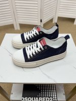 情侣款 Dsquared2 休闲运动鞋Z柜同步发售 原厂配置 进口Y版定制原版材料牛皮原厂特供原版成型底超级舒适 原厂跟单货 高品质 可随意进出Z柜 欢迎对比