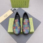跑量款官网同步1:1复刻 Gucci 顶级代购男士专柜同步发售，时尚休闲，舒适透气个性，潮男首选，进口羊皮里、时尚潮流，潮男必备，鞋底：原厂特供原版底，独家活动
