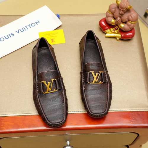 工厂价 Lv 路易威登顶级豆豆男鞋官网原版复制，鞋面采用进口官网1:1材料制作意大利牛皮面，进口牛皮内里。绝非一般的工艺制造，明星御用款！大厂工艺流程，专为潮男