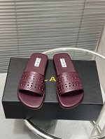 alaia 阿莱亚平底拖鞋 面料：原版进口牛皮 鞋底：意大利进口真皮大底 Size：35-41 40 41定制不退换
