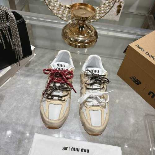 出厂单鞋 顶级版本 新色升级 缪缪Miumiu X New Balance新百伦 Nb530 半拖鞋 休闲 运动鞋 阿甘鞋 德训鞋 原版购入开发 做货 Miu