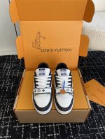 代购级 官网同步盒包装 Louis Vuitton 24ss 驴家的爆款！trainer板鞋，每个人都必须入的款，绝不后悔！ 超级百搭高级！什么衣服都好搭。最主