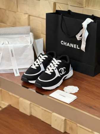 Chane 早春sneaker系列休闲鞋经典菱格运动鞋板鞋 火爆全球百搭神鞋 顶级原版复刻 老外订单精工手作高品质▲ 鞋面进口原版牛猄绒面皮泡棉内衬立体浮凸lo - 点击图像关闭