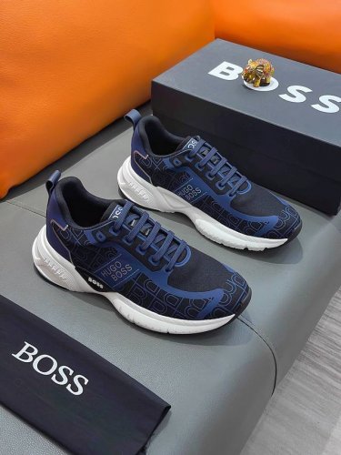 商品名称 Boss 波士 实价 正规码数: 38-44 休闲鞋 商品材料 精选 滴胶网布鞋面 舒适羊皮内里 原厂大底