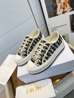 p直销 女鞋 女装 女鞋工厂P Dior迪奥春夏最新走秀款休闲厚底布鞋 专柜一鞋难求 金智秀同款超多网红明星种草 上脚炒鸡百搭、太古汇正品购入开发 高端定制鞋面