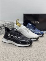 出厂价P 实价 男士精品 Boss 运动男鞋，本款是官方主打经典款，1:1质量，原厂名师制作，采用进口布料工艺舒适透气完美楦型，大方时尚的设计，吸引了众多消费者
