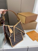 芯片版本 Lv路易斯威登Carryall购物袋 手提单肩斜挎托特包新款购物袋 As-2尺寸28×22折叠盒飞机盒