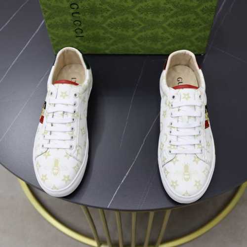 出厂价pp： 品牌：古奇Gucci 标准码：38-44 45订做 等级：官网同款 材料：原版材料拼接 舒适透气内里 轻便耐磨运动大底 款式类别：男士时尚休闲鞋