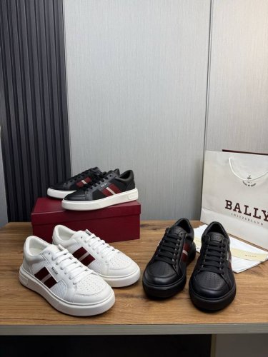 工厂p价 巴利-Bally家原单新品系列,1:1出货 高档牛皮拼接舒适网面+牛皮内里,原版防滑轻便发泡大底38-45 38.45订做