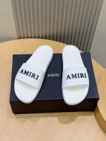 Amiri*埃米尔 码数:39-45 官网新款原版1:1 Amiri*埃米尔经典男士拖鞋，高端精品，原版材质，Tpu鞋面 发泡底 精细做工，休闲宽松舒适型，夏季