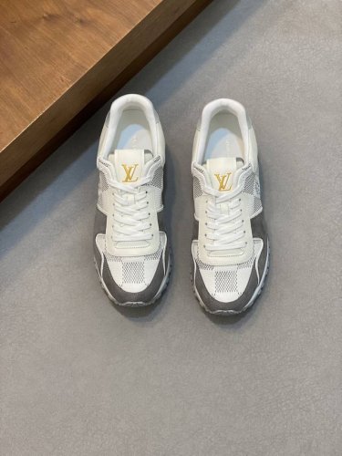 Louis Vuitton 路易威登 -高端品质 原单 -鞋面：纳帕小牛皮、摔纹牛皮3D彩印品牌图腾、反绒小牛皮、鞋舌.后跟.高周波品牌logo -内里：水染牛
