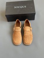 巴黎小众品牌：Socque Paris 新款单鞋 非常舒适且有趣的一款单鞋，拒绝烂大街，穿出去绝对不会撞款的鞋子，款式日常百搭很实用，整双鞋子都很柔软，套楦+无
