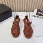 390 Alaia｜阿莱亚经典复古编织玛丽珍鞋芭蕾舞鞋 满满的少女风 既摩登又复古的味道 非常的简约大气 不管是半身裙 连衣裙还是牛仔裤 它都能成为点睛之笔！