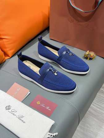 商品名称：Loro Piana Lp 正规码数: 38-44 休闲鞋 商品材料：精选 网布鞋面，舒适羊皮内里 ；原厂大底。 - 点击图像关闭