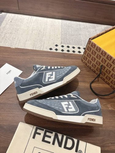情侣款顶级版本 批 女 35-40 40定做 批 男 39-45 45定做 Fend*芬迪2025新春爆款系列 情侣休闲运动鞋 Fd Match 原版Rmb10