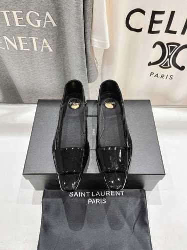 高版本出厂 Saint Lauren*圣罗兰Ysl 25 春夏全新走秀款玛丽珍平底鞋单鞋 唯有Ysl最懂女人心，不接受反驳，超级无敌女人味神器，女人必备 Z品全