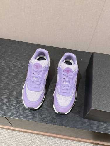 顶级品质 Chanel Ss24 New Arrival～ 小香经典运动鞋系列24新版面 工艺复杂，细节精致的单品，原版定制面料！ 超级温柔的配色，超级好看呀