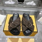 新款双F舒适软拖，35-42