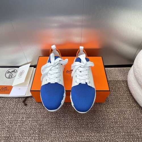 工厂价 爱马仕 Hermes 2024春夏经典情侣款 Flex 休闲系带运动鞋 H家编织bolduc细节厚底拼色一脚蹬毛线袜子跑鞋 材质：进口环保梭织羊毛面料