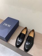 元 Dior迪奥高端男士精品休闲皮鞋 鞋面进口牛皮 水染牛皮内里 进口真皮大底 完美细节无可挑剔 标准码38-44 45定做不退不换