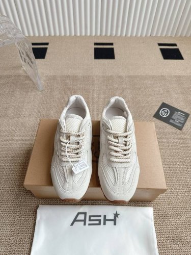 Ash Kasar Mesh 德训鞋 艾熙春夏新款 意大利轻奢潮牌 德训鞋 小白鞋优质牛皮多彩鞋标透气孔设计坚韧 休闲系列 简约设计的冲孔透气鞋身 搭配轻盈回弹