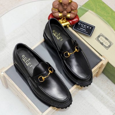调工厂p价 男装男鞋 运动原单 古驰 Gucci 官网男士商务正装皮鞋更新香港专柜同步新款完全一比一复刻出货专柜品质零差距0外均采用进口头层牛皮 配原版五金扣水