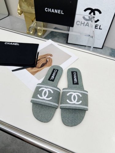 工厂p价 女装女鞋 运动原单 Chanel 香奈儿 新款 拖鞋 官网专柜 面料羊皮 内里绵羊皮 垫脚山羊皮 3色任选 35 42码