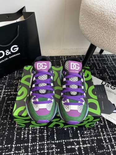 代购级 Dolce&Gabbana杜嘉班纳 D&G2024新品 专柜新款运动鞋厚底休闲鞋 爆款系列 厚底休闲鞋DG 标志性代码与元宇宙相遇，赋予品牌 DNA 未