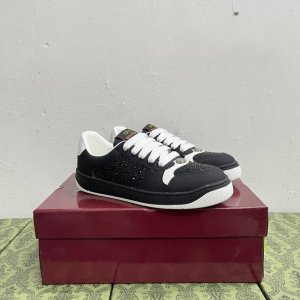 橙子出厂价p 跑量主推款 Gucci 古驰小脏鞋系列 水钻款# 经典原型复古百搭做旧老爹板鞋 复古学院风 怀旧版 原装意大利进口 全套包装 广东代工出品 原档原