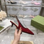 真皮底+50 . 新款！古奇 Guccⅰ 羊皮：内里和垫脚 跟高:4.5Cm 码数，35-42 40.41 42订做
