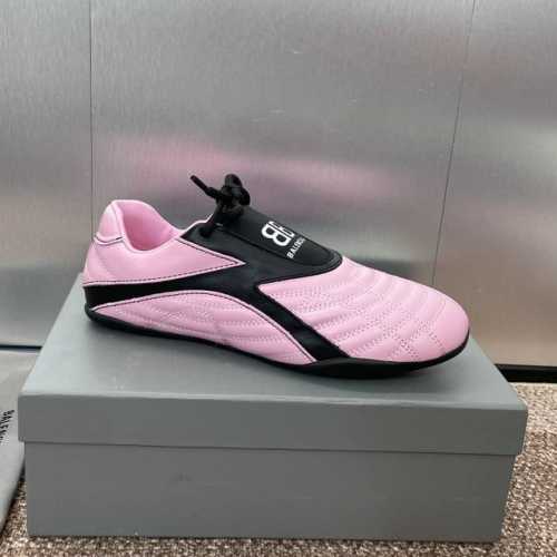 男+20 BALENCIAGA 情侣款格纹棒球鞋休闲鞋 巴黎世家最新隐藏款字母logo复古平底圆头系带拼色网球鞋 材质：原版定制小牛皮+进口定制牛皮里+原版开模