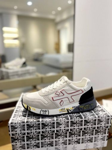 价格： 普瑞米亚达 Premiata Lander Trainers 兰诺系列米字低帮复古百搭 休闲训练运动鞋 premiata是意大利品牌。PREMIATA依