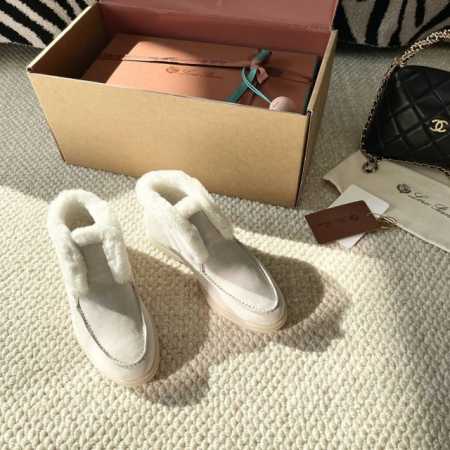 Loro Piana 诺悠翩雅 意大利品牌 LP经典纯手工兔毛高邦乐福鞋 正码:36-39订做35.40.41.42不退不换 - 点击图像关闭