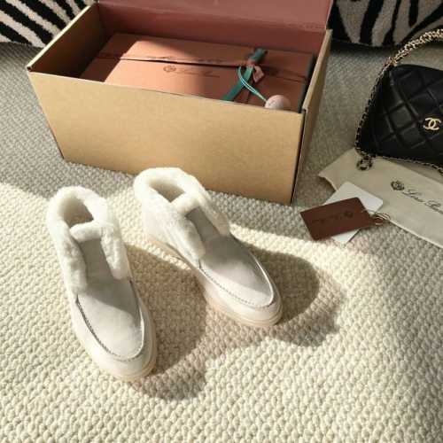 Loro Piana 诺悠翩雅 意大利品牌 LP经典纯手工兔毛高邦乐福鞋 正码:36-39订做35.40.41.42不退不换