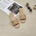 橙子出厂价P Gucci 古驰 春夏新款 小Gg压纹平底拖鞋 休闲凉拖 码数：35-41