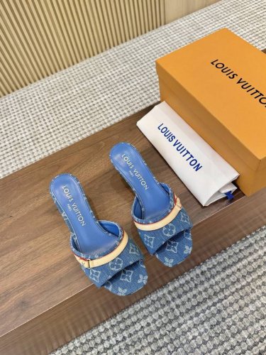 lv 驴家25季新款上市 5个颜色工厂p现货35-42码 橡胶底 皮底40