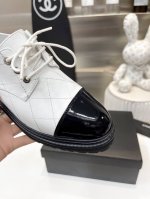 工厂价 chanel fw24 new arrival～ 小香2024秋冬菱格切尔西短靴新品 正品白色36 1 拆卸copy，附正品比对图组 小牛皮鞋面，羊皮内