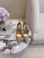 出厂价 Ren* Caovill*重工水晶宝石婚鞋系列 bling bling精致逼人 堪称工艺品 面料进口金属丝编织电绣配珠光羊皮面 垫脚羊皮 意大利真皮大底