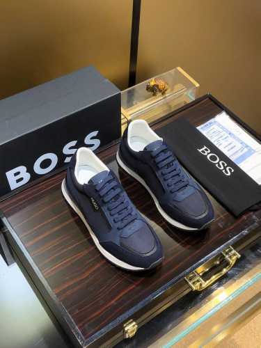 商品名称：Boss 波士 正规码数: 38-44 休闲鞋 商品材料：精选 牛皮鞋面，柔软羊皮垫脚；原厂特供大底。