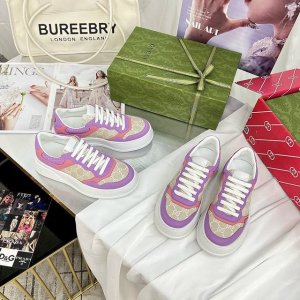 gucci 全新Chunky 轻便软厚底运动系列！ G家情侣款饼干鞋，古驰专柜同步款，古奇走秀款！ 款式设计轻奢复古 厚底增高 相似于经典小白鞋的升级版！ 原版