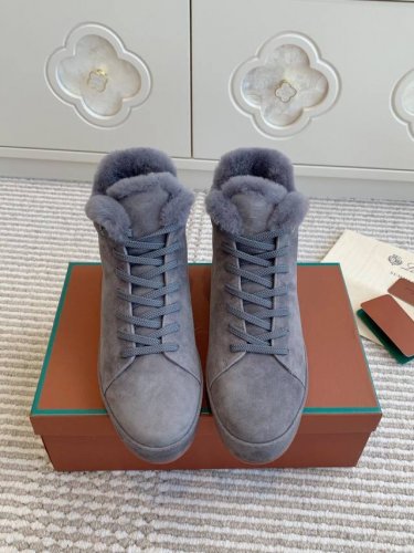 批低帮340 高帮 男款20 Loro Piana Lp新款羊毛运动鞋低帮 高帮休闲板鞋 舒适百搭自带慵懒的高级感明星、时尚博主的私服街拍神器 材质：对版甄选羊