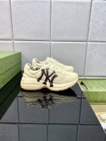 顶级版本 古奇老爹鞋情侣款 做旧皮革角状复古慢跑鞋 消退的巴黎世家姥爷潮 迎来时尚界潮流领军Gucci老爹鞋 原鞋开模 意大利手工代工厂p原楦 古奇原单老爹鞋