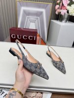 2515一8GUCCI最新爆款专柜原版鞋开模制作原版五金链条扣大牌明星最爱的奢侈品面料：古奇双G布和小牛皮车V字线两种供选内里：羊皮跟高10毫米码数：35-41